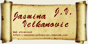 Jasmina Velkanović vizit kartica